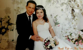 Anh Việt và chị Thơm đã chụp ảnh cưới