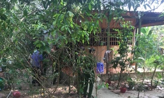 Hiện trường ngôi nhà xảy ra sự việc