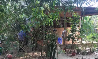 Hiện trường ngôi nhà xảy ra sự việc