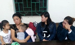 Các đối tượng tại cơ quan công an