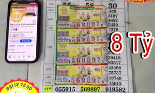 Người đàn ông mua vé số dạo khi đi chợ, trúng 4 tờ độc đắc hơn 7 tỷ đồng