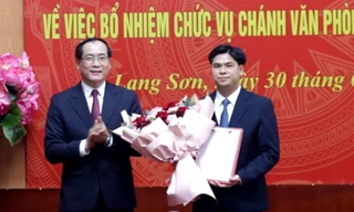 Công bố bổ nhiệm nhiều lãnh đạo tỉnh Lạng Sơn