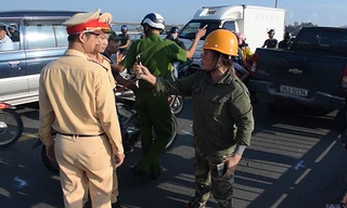 Bà Nguyễn Thị Hà gây cản trở lực lượng Công an làm nhiệm vụ