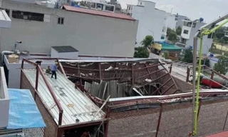 Sập nhà đang xây ở Thái Bình, 8 người thương vong: Nạn nhân thứ 3 chết trên đường đi cấp cứu