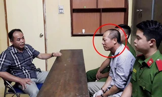 Đại tá Nguyễn Thanh Tùng thẩm vấn bị can Đông