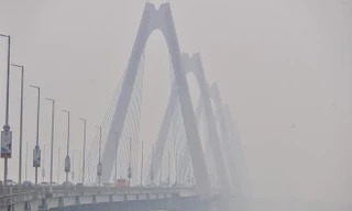 Không khí Hà Nội sáng 4/1 ô nhiễm ở mức nguy hại cho sức khỏe