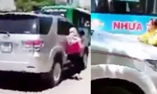 Công an điều tra vụ vợ 'đu' theo ô tô của chồng để… đánh ghen