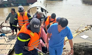 Nam thanh niên bị đa chấn thương sau khi Nhảy cầu Thăng Long tự tử