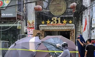 Rơi từ tầng 6 quán karaoke ở Hà Nội, người đàn ông tử vong