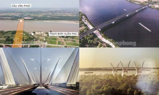 Hình ảnh thiết kế cầu Vân Phúc và Thượng Cát sẽ khởi công năm 2024