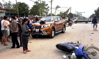 Hiện trường vụ tai nạn