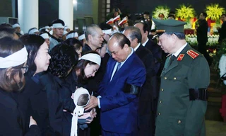 Xúc động tang lễ 3 liệt sĩ hy sinh ở Đồng Tâm