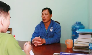 Đối tượng Nguyễn Văn Thu tại cơ quan điều tra