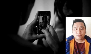 Đối tượng Thắng (hình nhỏ) dùng clip nóng để cưỡng đoạt tài sản