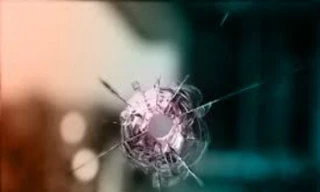 Trụ sở tòa án tỉnh An Giang xuất hiện 2 vết đạn