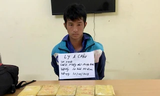 Ly A Châu và tang vật vụ án