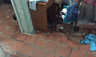 Hiện trường nơi Quỳnh chém con gái