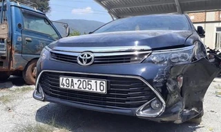 Xe gây tai nạn liên quan đến 3 thẩm phán