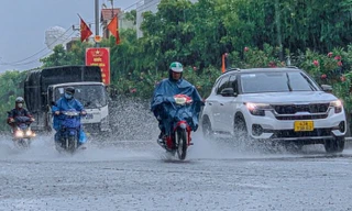 Miền Trung sắp đón mưa dông kéo dài