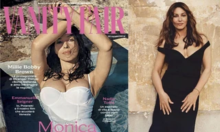 'Tượng đài nhan sắc Ý' Monica Bellucci phô ngực đầy nóng bỏng trên tạp chí 