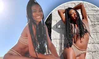 Nữ diễn viên Gabrielle Union khoe ảnh nóng bỏng với bikini ở tuổi U50