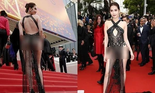 Gần 1 tháng, loạt báo Hàn bất ngờ chỉ trích Ngọc Trinh 'mặc như không' ở Cannes