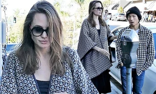 Angelina Jolie lộ diện sau tin Brad Pitt hẹn hò Charlize Theron 