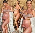 Người mẫu Playboy tung ảnh bầu 7 tháng đẹp như tạc tượng 