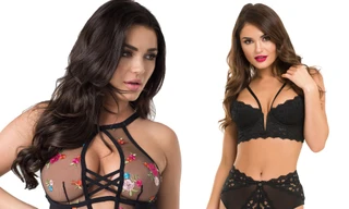 Người mẫu 9x Anh quốc quyến rũ ngất ngây với nội y