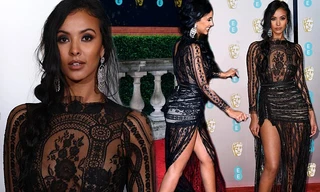 Nữ MC đài BBC diện váy xuyên thấu quyến rũ trên thảm đỏ BAFTAs