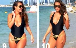 Mê đắm ngắm đường cong 'chết người' của sao truyền hình 9x 