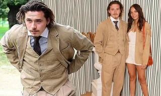 Cậu cả nhà Beckham như ông cụ, cùng bạn gái đi xem chung kết Wimbledon 2019