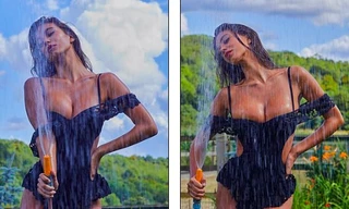 Người mẫu 9x phô ngực căng tràn sức sống với nội y