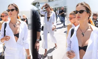 Alessandra Ambrosio lăng xê mốt khoe nội y dạo phố