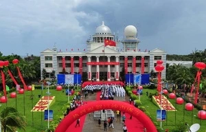 Cái gọi là thành phố Tam Sa được thành lập bất chấp sự phản đối của phía Việt Nam cũng như cộng đồng quốc tế. (Ảnh: Xinhua)