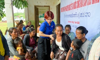 Dấu ấn 'áo xanh' Đà Nẵng trên đất bạn Lào