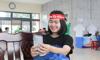 Nữ sinh 18 tuổi hiến máu đúng dịp sinh nhật