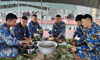 Ấm áp Tết đầu xa nhà của các chiến sĩ hải quân