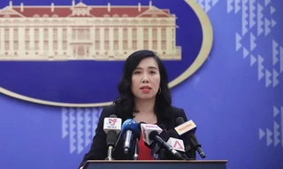 Người phát ngôn Bộ Ngoại giao Việt Nam Lê Thị Thu Hằng. Ảnh: TTXVN