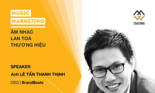 Lê Tấn Thanh Thịnh, CEO của Công ty cung cấp dịch vụ tư vấn và triển khai kênh truyền thông qua âm nhạc BrandBeats Music Marketing