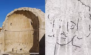 Mặc dù bức tranh chỉ còn lại những mảnh nhỏ, nhưng các chuyên gia của Đại học Haifa, Israel đã có thể phác thảo ra khuôn mặt trong tranh. 