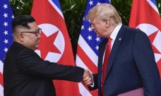 Cuộc gặp lịch sử giữa ông Trump và ông Kim đã diễn ra 24 ngày trước tại Singapore. 