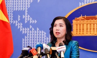 Người Phát ngôn Bộ Ngoại giao Lê Thị Thu Hằng.