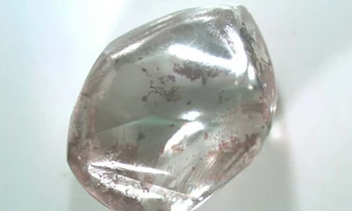 Viên kim cương lớn mà cụ bà tìm thấy khi dạo chơi công viên ở Mỹ.