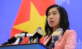 Người Phát ngôn Bộ Ngoại giao Lê Thị Thu Hằng mong muốn mong muốn Mỹ tạo điều kiện thuận lợi cho cộng đồng người Việt tại Mỹ. Ảnh: P.V 