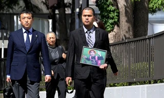 Anh Lê Anh Hào, bố của nạn nhân Lê Thị Nhật Linh mong muốn bị cáo bị tuyên mức án cao nhất, án tử hình, để loại bỏ mối nguy hiểm cho xã hội. Ảnh: Nguyễn Tuyến- Hồng Hà