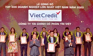Lần thứ hai liên tiếp, VietCredit lọt top 500 doanh nghiệp lớn nhất Việt Nam VNR500 2022 