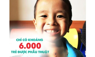 “Phép màu” cho 1.000 trẻ em nghèo bị bệnh tim bẩm sinh