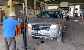  Điều tra vụ làm giả phiếu hẹn đăng kiểm
