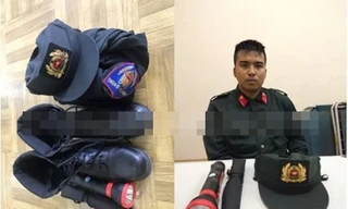 Giả danh cảnh sát cơ động để ra oai với bạn gái